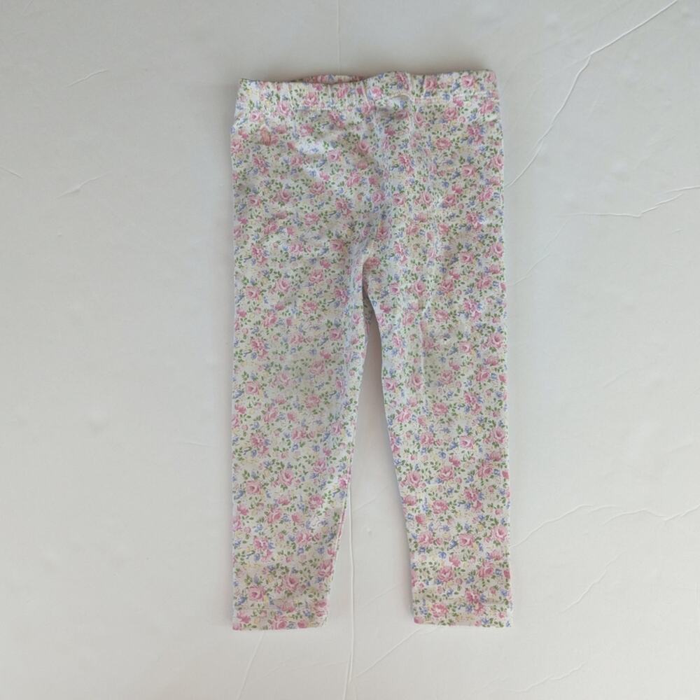 Ralph Lauren Pants 18m Pink Floral Classic Preppy Basic Everyday